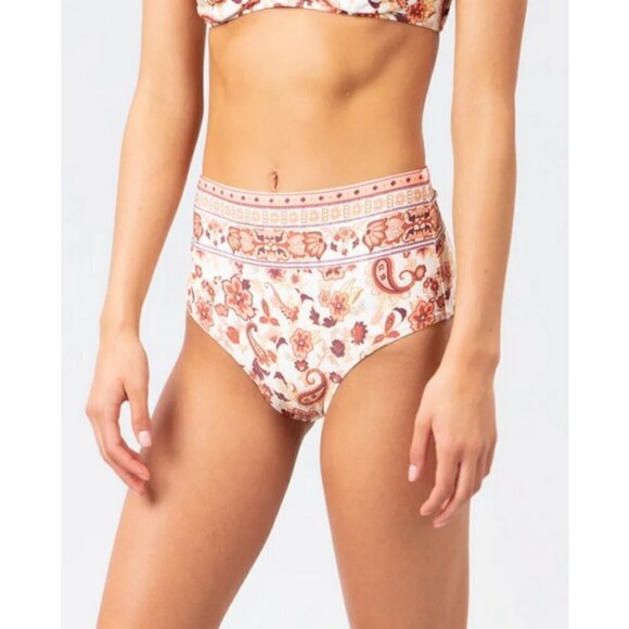 💕RIP CURL💕 Desert Dawn Bikini Banded Triangle Top + High Waisted Bottom M NWT - Picture 15 of 16